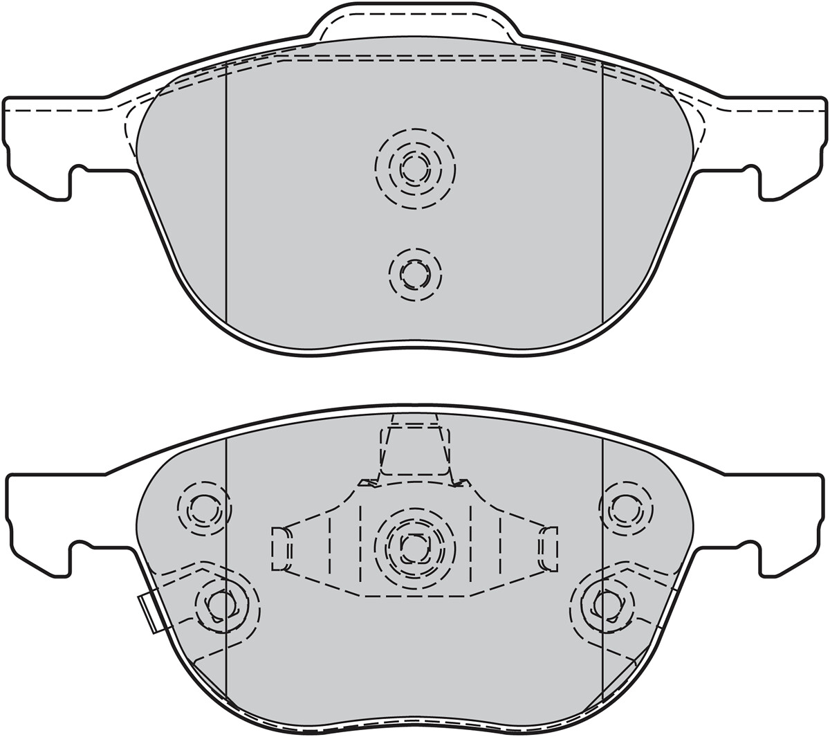 Pastiglie freno VALEO 601368